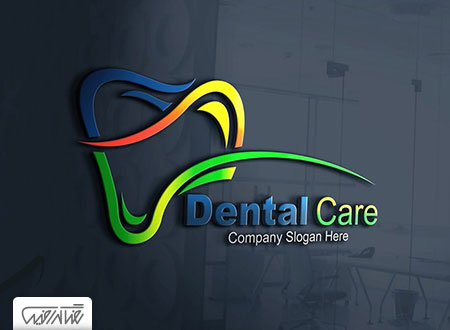 طرح لایه باز لوگو دندانپزشک و دندانساز - Dentist Logo Template